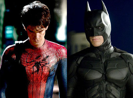 Christian Bale, Andrew Garfield, Spiderman, Batman Christian Bale, Andrew Garfield, Spiderman, Batman